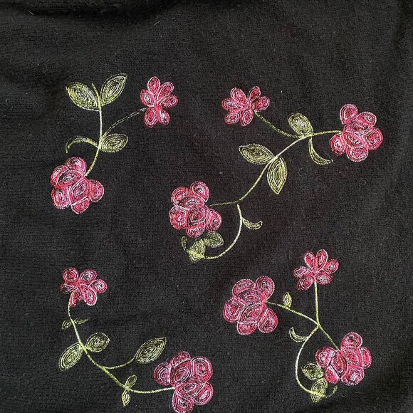 Lucia Floral Embroidered Pull Over Sweater - Picture 5 of 7